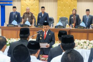 Andi Utta Gulirkan Gerbong Mutasi, 5 Pejabat Tinggi Pratama Hasil Selter Dilantik