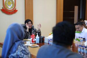 Fatmawati Rusdi bersama KPU Makassar Bahas Pendidikan Politik Berbasis Lorong Wisata