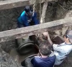 Pipa Induk Rusak, Nasrullah Mustamin: Kita Kerja dari Pagi Sampai Malam Supaya Air Mengalir Lagi