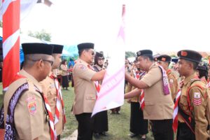 Wabup Edy Manaf Lepas Peserta Jambore Nasional 2022