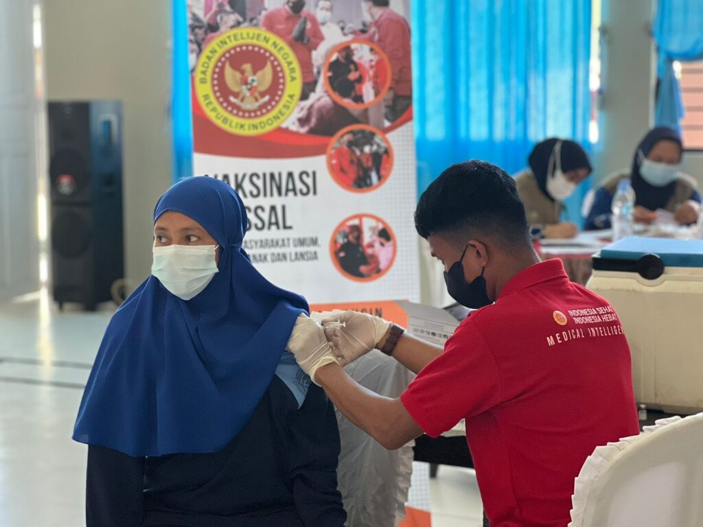 BIN Dorong Kekebalan Komunal Warga Binaan Lapas Perempuan Kelas II A Sungguminasa