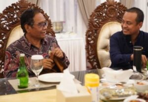 Sebelum Melaunching Mal Pelayanan Publik Maros, Mahfud MD Dijamu Makan Malam Gubernur