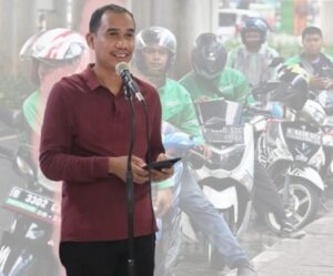 Ketua DPRD Makassar Rudianto Lallo Dukung Program Ojol Day Agar Warga Terbiasa Pakai Transportasi Umum