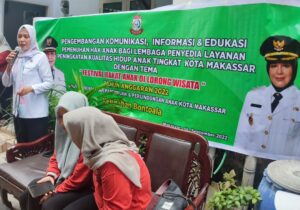 Anak Longwis Bontoala Dapat Edukasi dari DPPPA Makassar