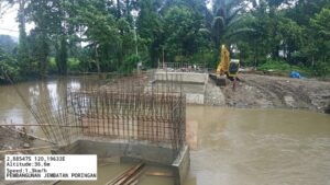 Pemprov Bantu Pembangunan Jembatan Yang Ambruk, Jalur Anak-Anak Bersekolah Hingga Distribusi Hasil Pertanian