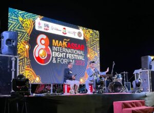 Pengunjung F8 Nikmati Animasi Film Pendek Legenda Toakala Kera Putih Bantimurung