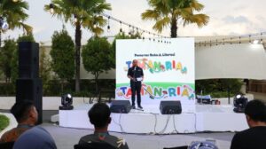 Dispar Makassar Gelar Pameran Buku dan Literasi di Rooftop Garden Nipah Park Makassar