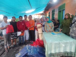 BPBD Sulsel Respon Cepat Instruksi Gubernur Bantu Warga Korban Kebakaran di Rappocini Lorong 1