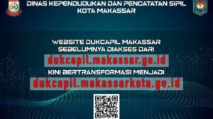 Website Disdukcapil Makassar Bertransformasi, Kunjungi untuk Pelayanan Online