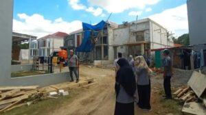 Tim Disperkim Makassar Survey Lapangan Verifikasi Site Plan di Perumahan Grand Galaxy Residence dan Nirwana Residence