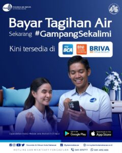 Lebih Mudah, Bayar Air PDAM Makassar Bisa Melalui myBCA, BNI Mobile Banking, Briva