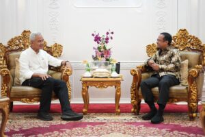Ganjar Pranowo Sharing Pengalaman Jadi Gubernur ke Andi Sudirman serta Bahas G2G 