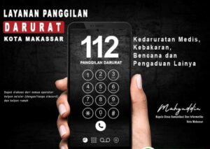 Waspada Cuaca Buruk, Dinas Kominfo Makassar Ajak Masyarakat Manfaatkan Layanan Call Center 112