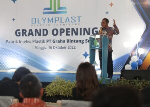 Grand Opening Pabrik Injeksi Plastik PT Graha Bintang Sumaindo, Begini Respons Walkot Danny Pomanto