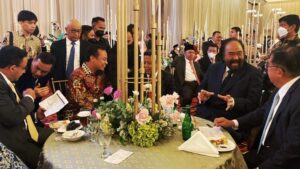 Hadiri Pernikahan Anak Salim Segaf, Andi Sudirman Berbincang Bersama Mantan Presiden dan Wapres