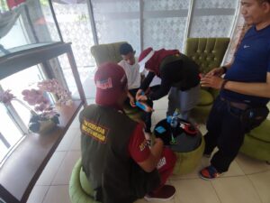 Porprov 2022, Tim Dinkes Terlibat Aktif Antisipasi Cedera Para Atlet di Posko KONI Makassar