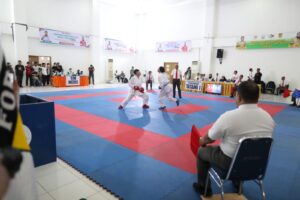 Danny Saksikan Langsung Laga Atlet Karatenya, Target Medali Emas di Porprov Sulsel XVII