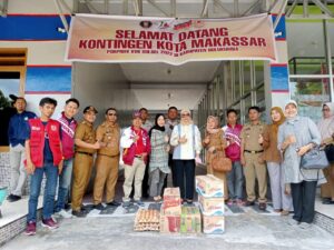 Istri Bupati Bulukumba Kunjungi Pos Induk Kontingen Porprov XVII Kota Makassar