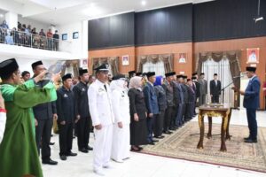Lantik Puluhan Pejabat, Bupati ASA Dorong Pejabat Lahirkan Inovasi