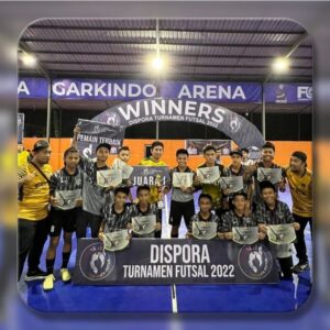 SMPN 3 Makassar Keluar Sebagai Juara Dalam Turnamen Dispora Futsal 2022