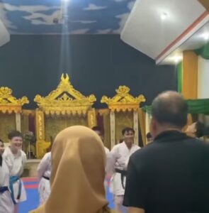 Kadispora Makassar Tinjau Atlet Cabor Karate Latihan Persiapan Porprov 