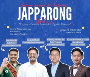 Akhir Pekan, Dispora Makassar Ajak Masyarakat Jappa-Jappa ri Lorong