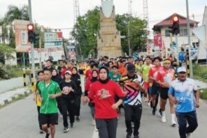 Obor Porprov Diarak Keliling Kota Sinjai, Tanda Akan Dimulainya Event Olahraga Terbesar di Sulsel