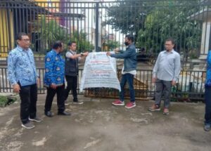 Disperkim Lakukan Pelepasan Spanduk di Enam Titik Perumahan