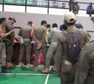 Ratusan Pasukan Satpol PP Sulsel Tes Urine Mendadak