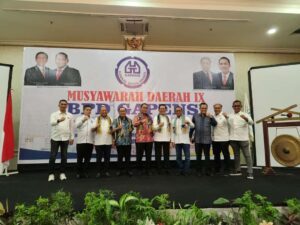 Aklamasi Pimpin GAPENSI Sulsel, Iskandar Z Martawi Langsung Lantik Surachmat Arief