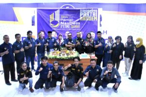 Momen HUT yang ke-11, NasDem Makassar Ajak Seluruh Kader Menangkan Anies Baswedan di Pilpres