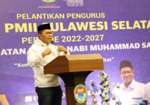 Hadiri Pelantikan IKA PMII Sulsel, Danny Pomanto Ajak Suksekan Program Pemkot Makassar