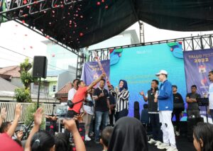 Fatmawati Rusdi Ajak Warga Makassar Peduli Perlindungan Pekerja