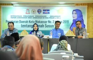 Legislator Demokrat Ini Sosialisasi Perda Rusun, Dihadiri Sekwan DPRD-Kadisperkim Makassar