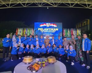Camat Andi Salman Baso Dampingi Pelantikan DPK KNPI Tamalanrea