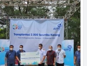 Laksanakan Kegiatan Transplantasi Terumbu Karang, Pemkot Makassar Apresiasi Astra