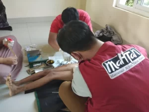 Puluhan Anak Kurang Mampu Disunat Massal di Kecamatan Tamalate