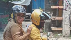 Ini Bukti Kadis Perpustakaan Makassar Konsisten Dukung Program Ojol Day