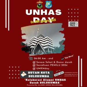 Usai Musda, Alumni Unhas Bulukumba Agendakan Unhas Day di Hutan Kota