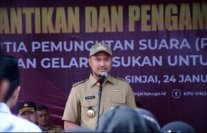 240 Petugas PPS Dilantik, Bupati ASA: Jaga Profesionalitas dan Integritas