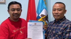 SK Arham Basmin Berakhir, Haris Tunjuk Surahman Batara Plt Ketua dan Imran Yusuf Sekretaris KNPI Sulsel