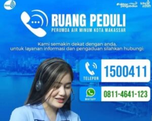 Upayakan Keluhan Pelanggan Tersampaikan, PDAM Makassar Buka Ruang Pengaduan
