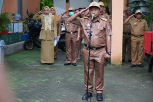 Pimpin Apel Pagi di Kecamatan Tamalanrea, Sudarman: Berikan yang Terbaik untuk Warga 