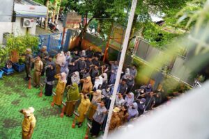 Pimpin Apel Pagi, Camat Tamalanrea Evaluasi Kinerja Seluruh Stakeholder