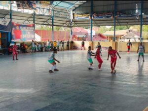 Laga Perdana Tim Futsal Diskominfo Ditahan Imbang Dinas Peternakan