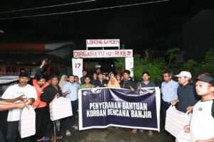 Gercep PDAM Makassar Berikan Bantuan Kepada Warga Korban Banjir