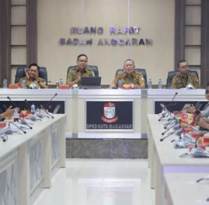 Sekwan DPRD Kota Makassar Bersama Kepala BKPSDMD Gelar Rakor