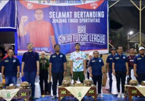 Bupati ASA Resmi Buka Kompetisi Futsal PUPR 2023 Rangkaian Peringatan HJS ke-459