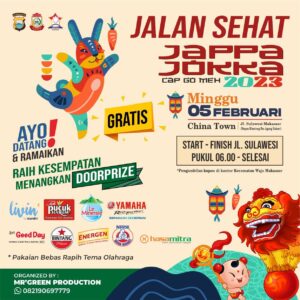 Puncak Cap Go Meh 2023 Sasar 1.500, Pemkot Makassar Siapkan Posko Pengamanan dan Medis