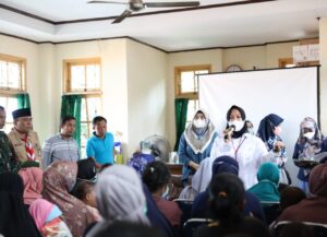 Fatmawati Rusdi Gerebek Stunting di Dua Puskesmas